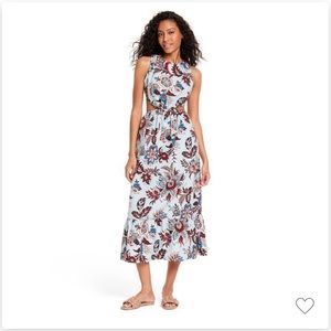 Rhode x Target floral cutout maxi dress
